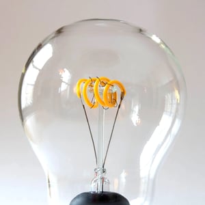 USB Rechargeable Heart-Shaped Light Bulb Night Light product image