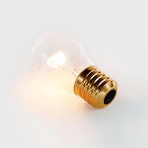 USB Rechargeable Heart-Shaped Light Bulb Night Light product image