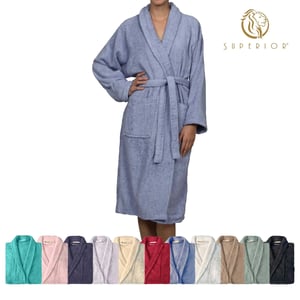 Superior Unisex Terry Cloth Robe for Comfort and Warmth product image