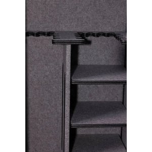 Compact and Secure 24-Gun Safe with Adjustable Shelves product image