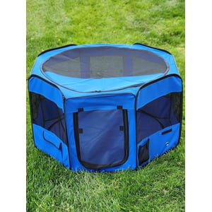 Large Pet Playpen with Waterproof Bottom and Zipper Access product image