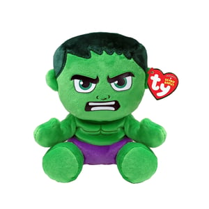 Ty x Marvel Hulk Beanie Boos Plush Toy for Avengers Fans product image