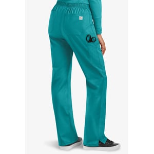 Comfortable and Attractive Teal Scrubs with Convenient Pockets product image