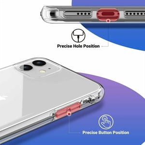 Clear Hybrid Protective Case for iPhone 11 product image