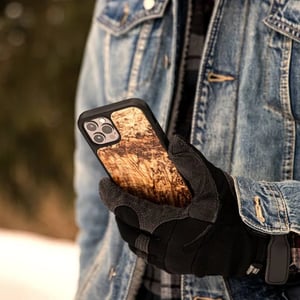 Sleek and Stylish Wooden iPhone 13 Case with MagSafe Compatibility product image