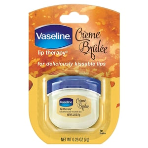 Vaseline Lip Therapy Crème Brulee: Heal and Moisturize Dry Lips with a Natural Glossy Shine product image