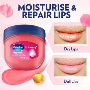 Vaseline Lip Therapy Mini Jar Rosy - Heals and Hydrates Dry Lips product image