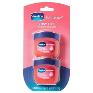 Vaseline Lip Therapy Mini Jar Rosy - Heals and Hydrates Dry Lips product image