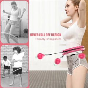 Adjustable Weighted Hula Hoop for Effective Workouts product image