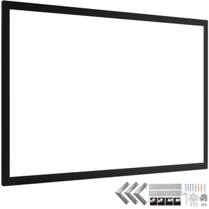 100 Inch Fixed Frame Projector Screen for 4K HD Home Theater product image