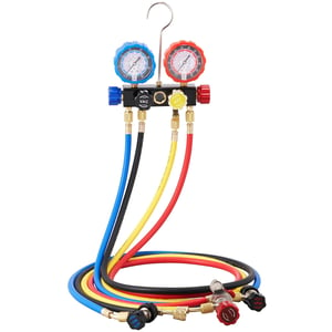 Portable AC Gauge Set for Refrigerant Filling and Testing product image