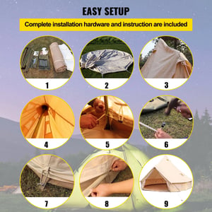Large Capacity Bell Tent for Camping product image