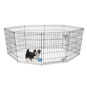 Large Portable Dog Exercise Playpen with Door product image