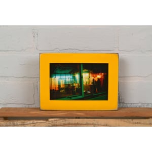 Handcrafted 18x24 Picture Frame with Vintage Finish and Mat Option product image