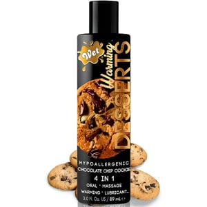 Warming Chocolate Chip Cookie Flavored Lube for Intimate Play product image