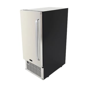 Stainless Steel Built-In Freestanding Ice Maker product image