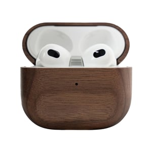 Sleek Wooden AirPods Pro Case with Wireless Charging Support product image