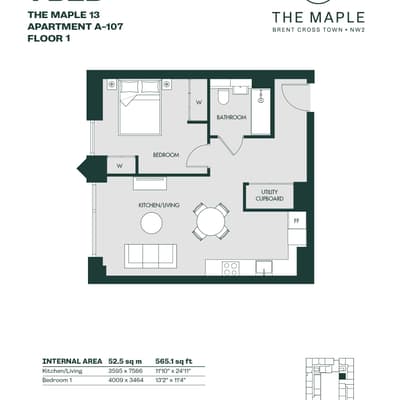The Maple 1, Brent Cross Town