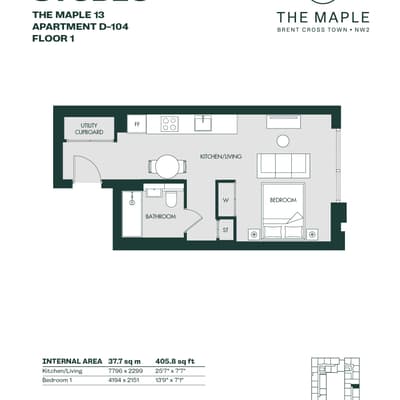 The Maple 1, Brent Cross Town