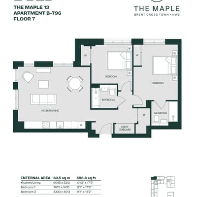 The Maple 1, Brent Cross Town