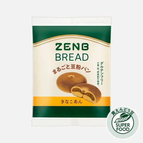 実食レビュー】ゼンブブレッド きなこあん（ZENB (ゼンブ)）