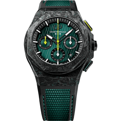 Girard Perregaux Laureato Absolute Chronograph Aston Martin F1 Limited Edition 44mm