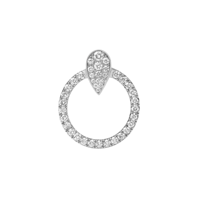 Helena Joy Glamrock Earrings White Gold Diamond