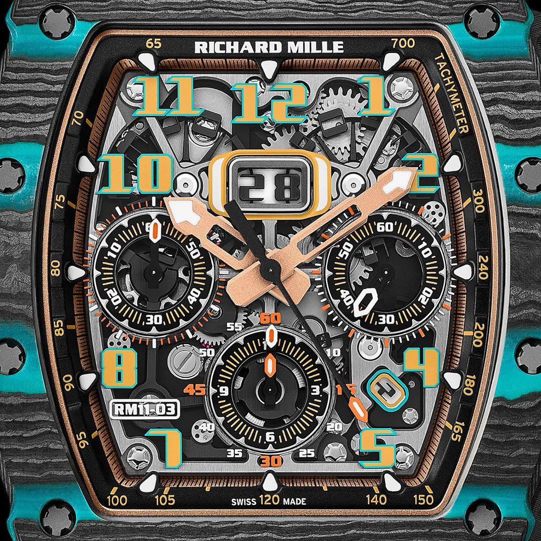 Richard Mille RM11 03 Schwarz RM11 03 CA FQ Ultimate