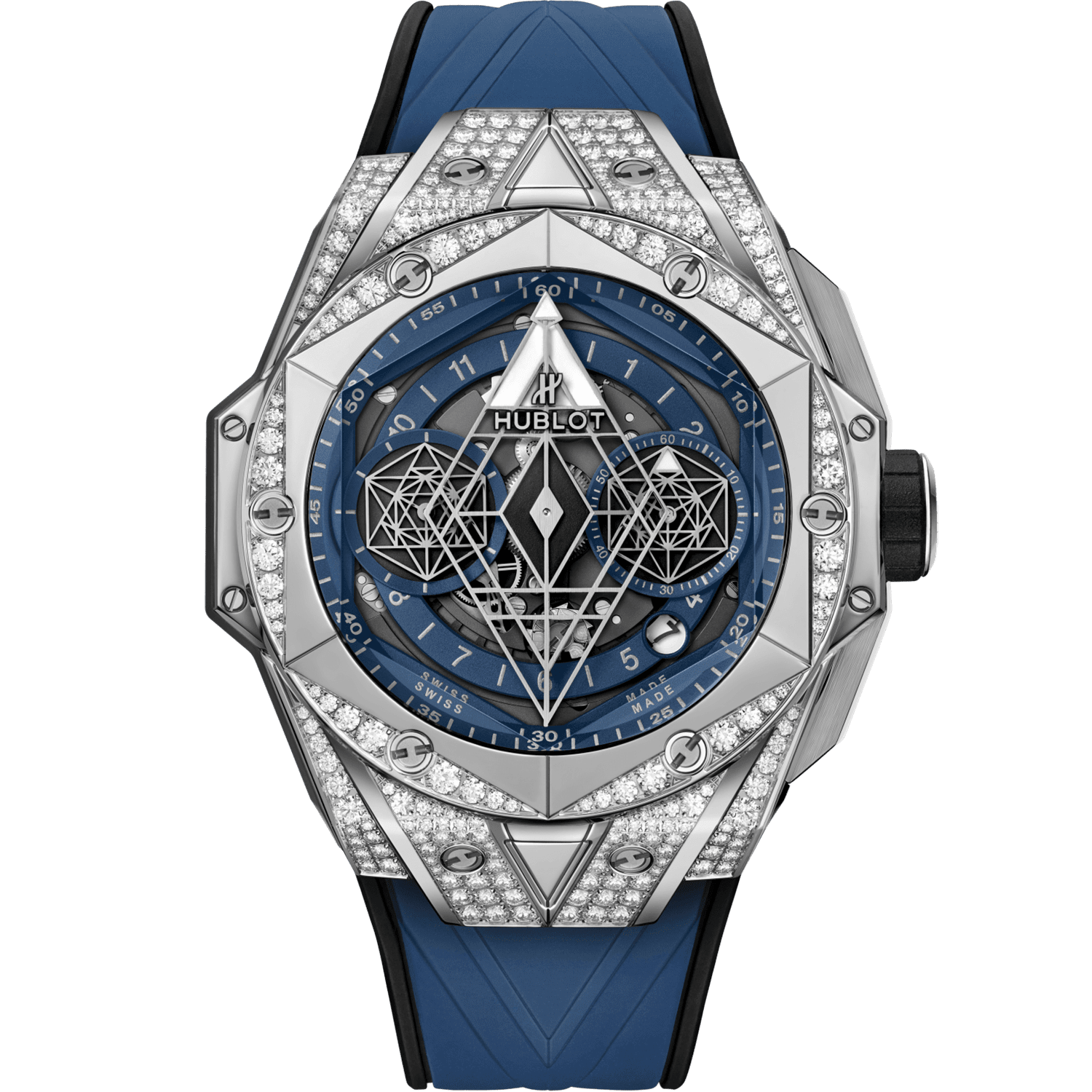 Hublot sang bleu for sale sale