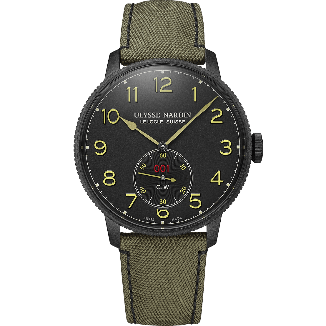 Ulysse Nardin Marine Torpilleur Military Green 1183 320LE BLACK