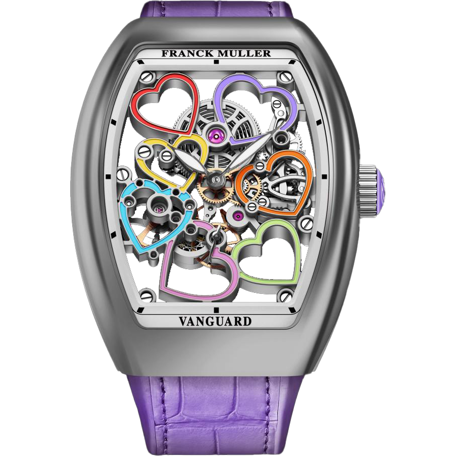 【中古】 Dreams in Colour DavidFonseca Franck Muller Color Dreams Red (V 32 S6 SQT HEART COL DRM (RG))