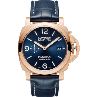 Panerai Luminor Marina Goldtech Sole Blu 44mm