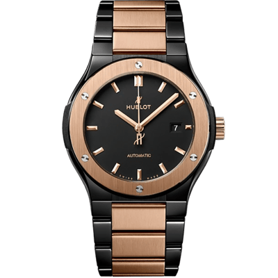 Hublot Classic Fusion Bracelet Ceramic King Gold 42mm