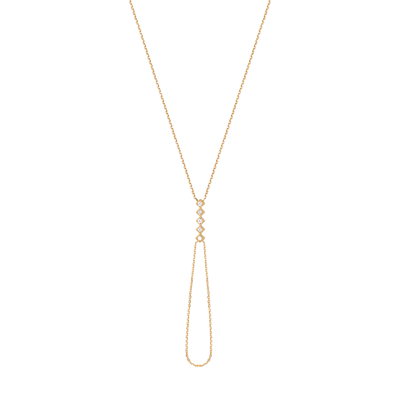 Helena Joy Babylon Hand Chain Yellow Gold Diamond