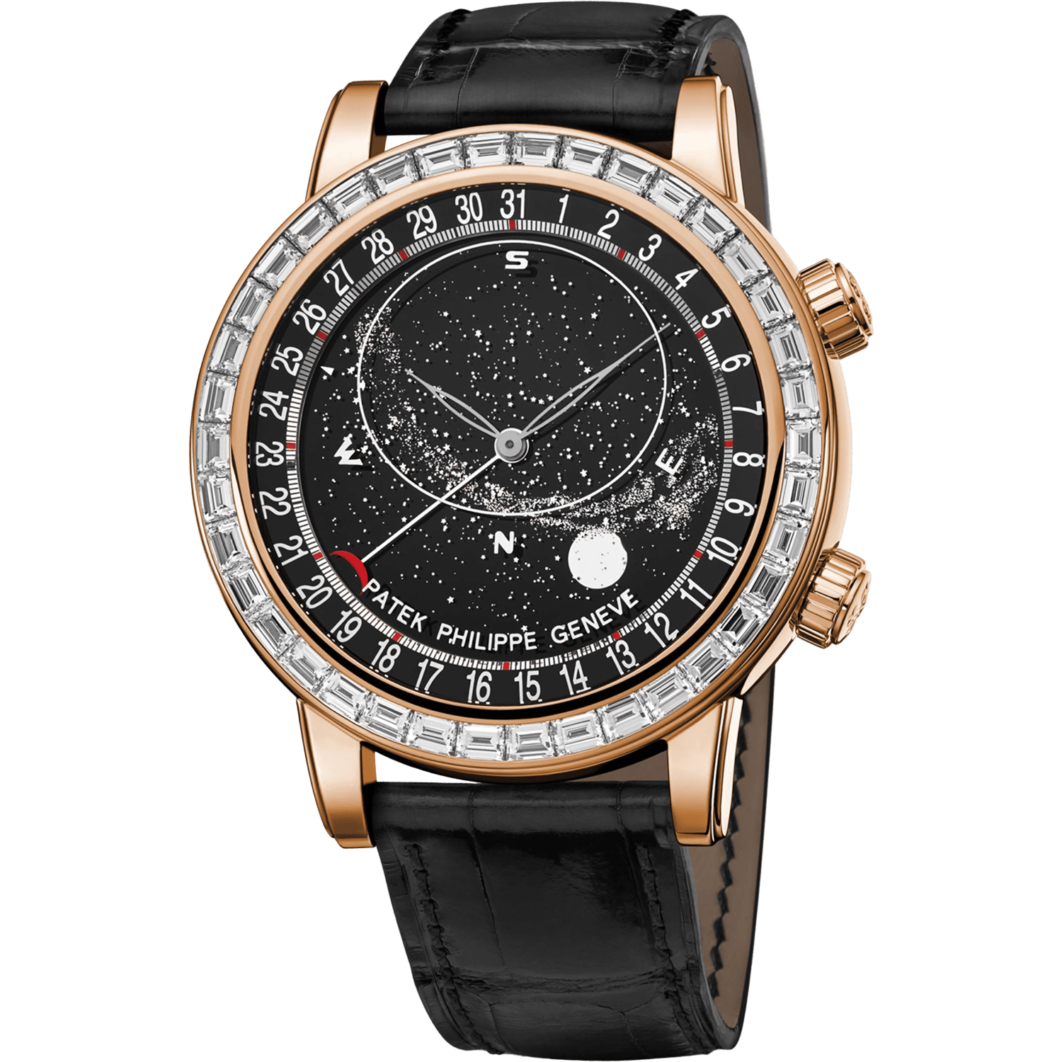 Patek Philippe Grand Complications Celestial Moon Âge Noir (6104R-...