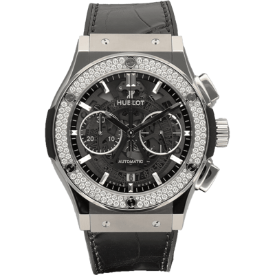 Hublot Classic Fusion Aerofusion Titanium Diamonds 45mm