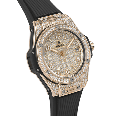 Hublot Big Bang One Click King Gold Full Pav&eacute; 39mm