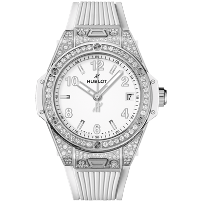 Hublot Big Bang One Click Steel White Pav&eacute; 39mm