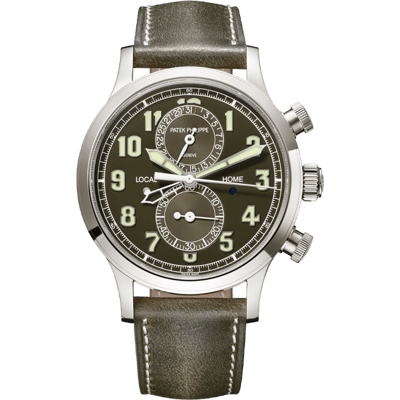 Patek Philippe Complications Calatrava Pilot Travel Time Chronograph 42mm