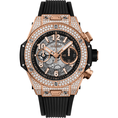 Hublot Big Bang Unico King Gold Pav&eacute; 44mm