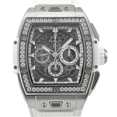 Hublot Square Bang Titanium White Diamonds 42mm