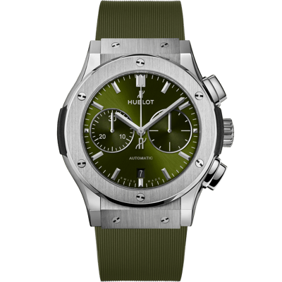 Hublot Classic Fusion Chronograph Titanium Green 45mm