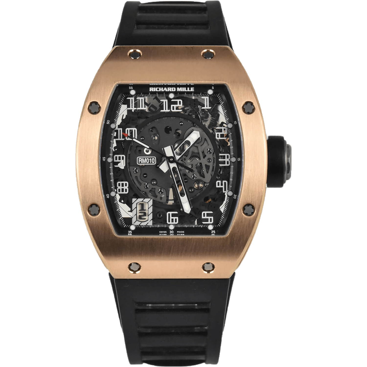 Bracelet De Montre Hybride Jaune – Compatible Richard Mille RM010 RM029 – Taille M – Neuf
