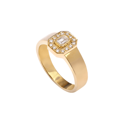 Helena Joy Mila Mini Chevali&egrave;re Yelow Gold Diamond