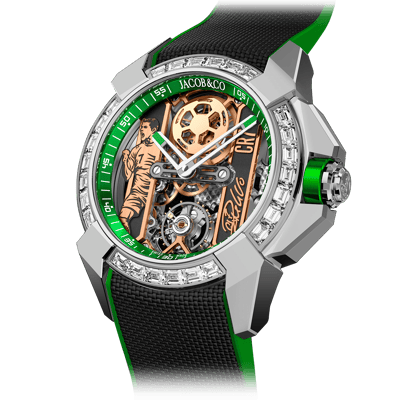 Jacob &amp; Co. Epic X Heart of CR7 Baguette 44mm