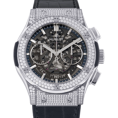 Hublot Classic Fusion Aerofusion Titanium Pav&eacute; 45mm