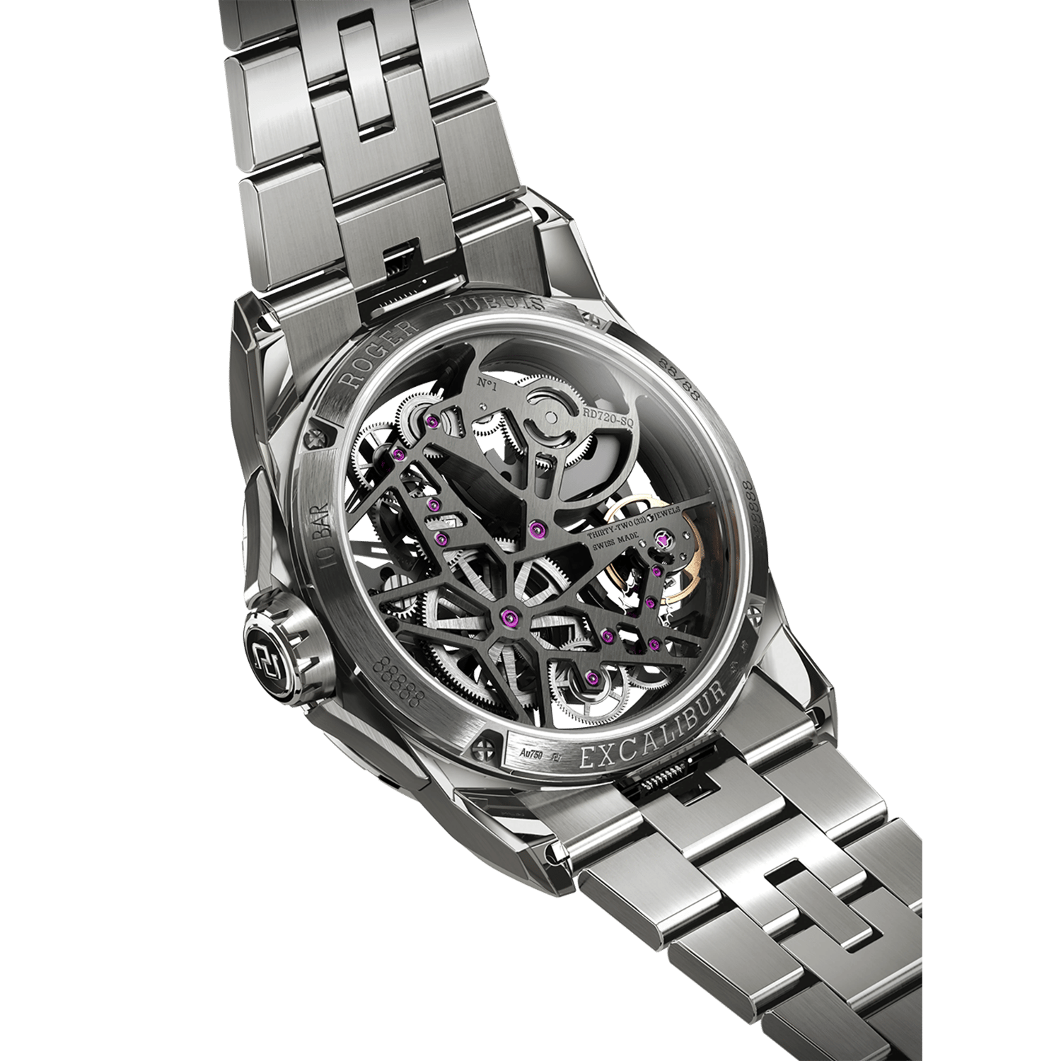Roger Dubuis Excalibur Monobalancier Silver (RDDBEX0956) Roger Dubuis Excalibur Monobalancier Silver (RDDBEX0956)