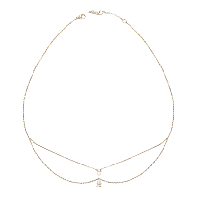 Helena Joy Just Joy Duo Choker Yellow Gold Diamond
