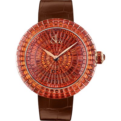 Jacob &amp;amp; Co. Brilliant Full Baguette Orange Sapphires Limited Edition 44mm