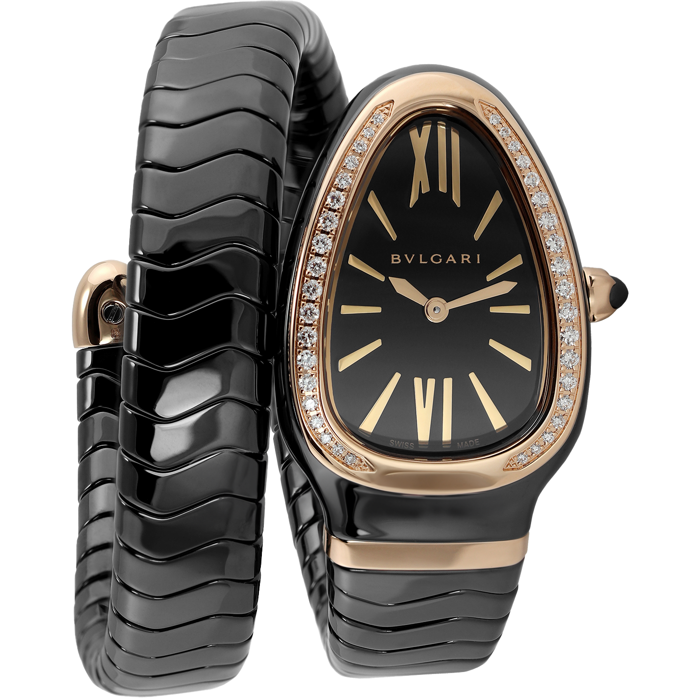 Bulgari Serpenti Spiga Black (102532